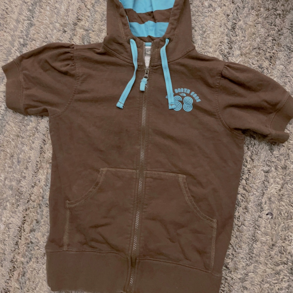 VINTAGE 68’ North Face Zip-Up Hoodie, EXTREMELY RARE! Gives off Y2K vibes!!
